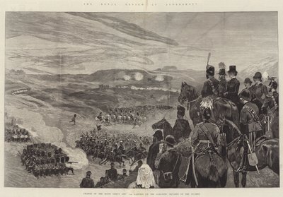 The Royal Review at Aldershott by Richard Caton Woodville junior